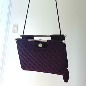 Purple Patchwork Bag
